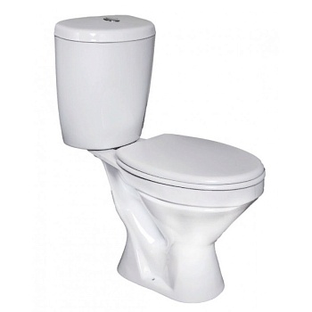 Унитаз-компакт CAPRI, 1-реж., сид.ПП белый