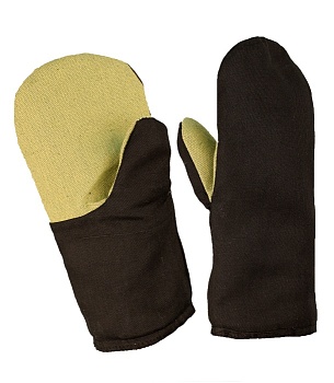 Рукавицы утепленные с брезент наладонником