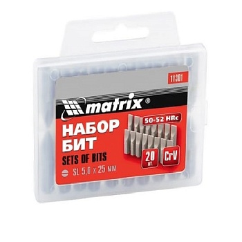 Бита MATRIX SL 5х25мм 45X