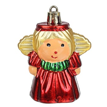 Подвеска "Ангел" 7см, пластик