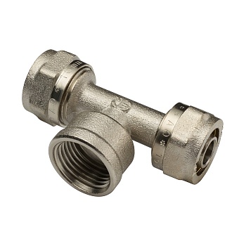 Тройник вод 16х3/4х16 ц/г/ц ТМ