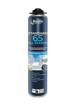 Пена монтажная проф. Bostik Standard All seasons 65, 800 мл