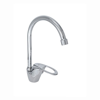 Смеситель для кухни Gota Rosio , высокий излив, Сияние