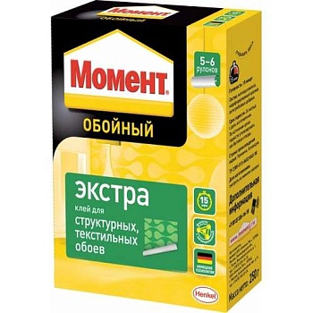 Клей обойный МОМЕНТ ЭКСТРА 250г ХЕНКЕЛЬ