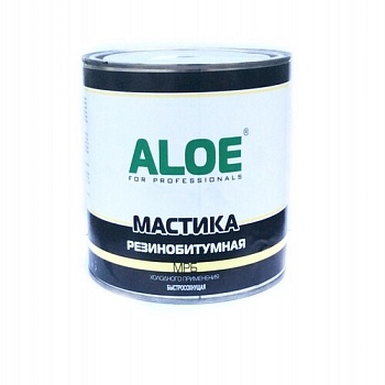Мастика резинобитумная ALOE 1,8кг
