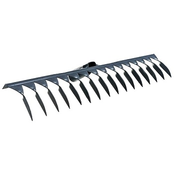 Грабли клепаные 12-3убые витые, нерж.