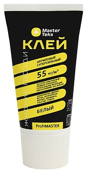 Клей "Profimaster" суперсильный акрил.бел. 200г.