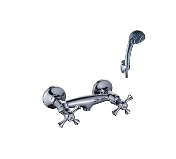 Смеситель для душа с 2-мя рукоятками Луч Антей