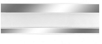 Бленда ПВХ Лайн Волшебная Палочка 7см Белый хром