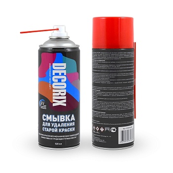 Смывка краски 520мл Decorix
