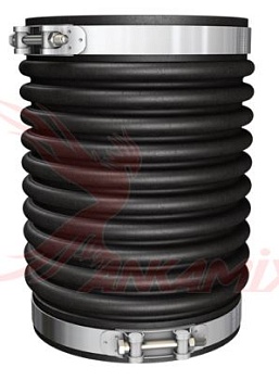 Рукав резиновый гофрированный 280мм /6мм 40см