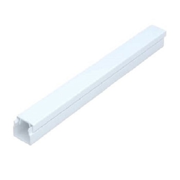 Кабель-канал 12х12 L2000 с двойным замком пластик Урал Пак КК-19012012-200