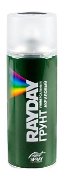 Грунт алкидный аэрозольный Rayday RD-008, 520 мл, черный