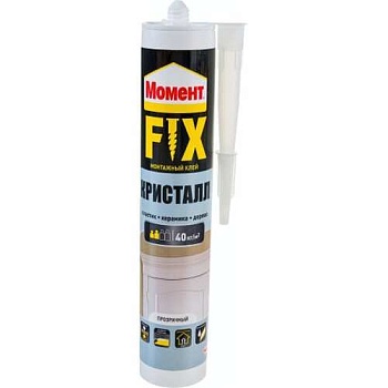 Клей Mомент монтаж FIX кристалл. 265г