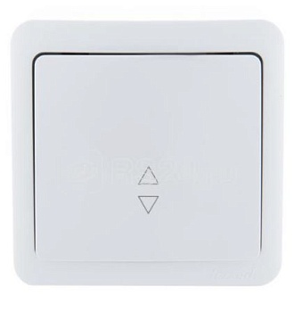 Выкл. 1кл ОП проходной Олимп 10А IP20 бел. UNIVersal О0025