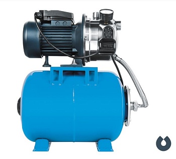 Насосная станция Unipump JS80 (max 50л/мин,38м.900вт.нерж.24л) 