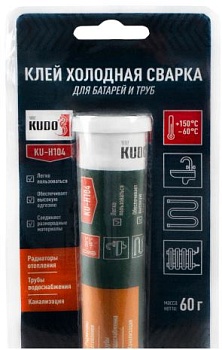 Клей холодная сварка для ремонта батарей и труб 60г 