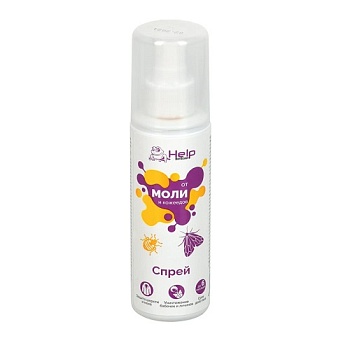 Спрей HELP Антимоль 125мл 80306