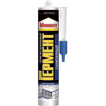 Герметик МОМЕНТ силик.универс. прозрач. 280мл