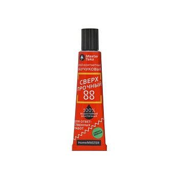 Клей HOMEMASTER 88 кауч. сверхпроч.40г. светло-зеленый