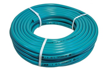 Шланг поливочный "ПРЕМИУМ" непроз.морская волна 3/4", 25 м