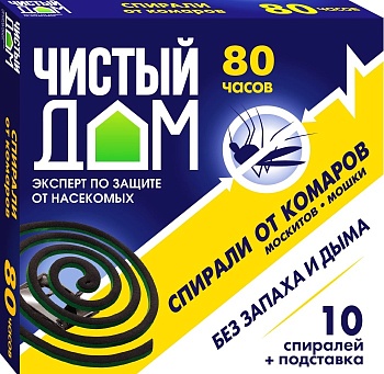 ЧД Спирали от комаров