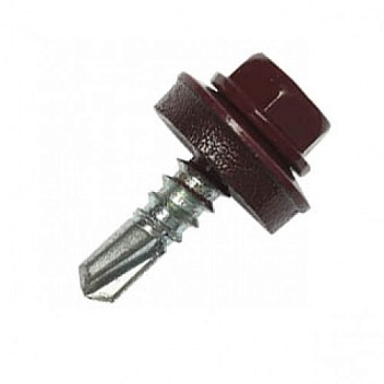 Саморез кровельный 5,5х19 RAL3005