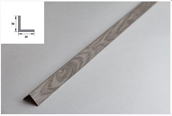 Угол ПВХ 30*30мм 2,7м цвет 04