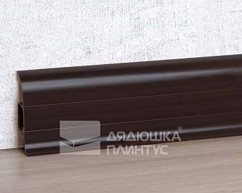 Плинтус ПВХ Тойве 2,5м 60мм Nampajarvi F109