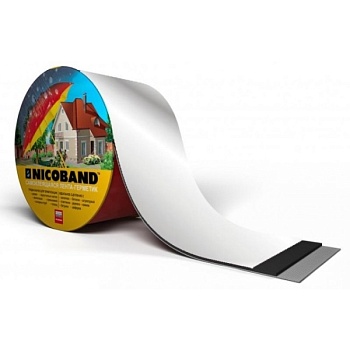 Лента самокл. герметизирующая серебр. 5см*3м NICOBAND