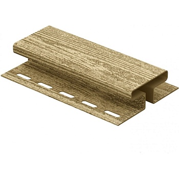 Планка соединительная 3,05м для сайдинга ТимберБлок, Ель Балтийская, Ю-Пласт