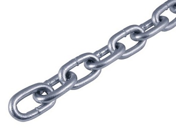 Цепь оцинкованная короткое звено М3 