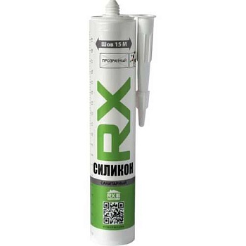 Силикон санитарный RX прозрачный 280мл