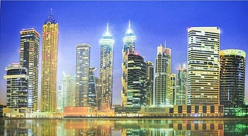 Панель ПВХ ГРЕЙС пано 1002*602 Вечерний Дубай