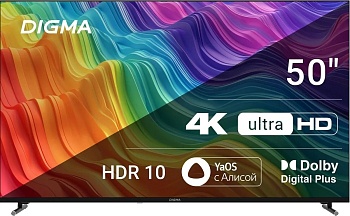 Телевизор LED DIGMA DM-LED50UBB33 UHD SMART