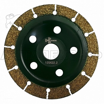 Чашка шлифовальная 125 с твердоплавным напылением