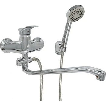 Смеситель д/ванны Madrid Gota Rocio с шаров.излив,S-40см, 