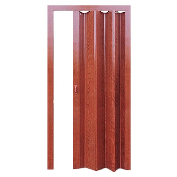 Дверь-гармошка гл. Вишня 0,84*2,05