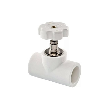Вентиль проходной 20 полипропилен