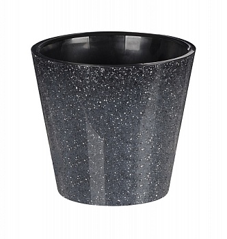 Горшок для цветов IDILAND Grenada D160мм 1,6л с дренажной вставкой 