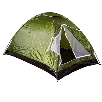 Палатка двухместная BOYSCOUT однослойная 61079