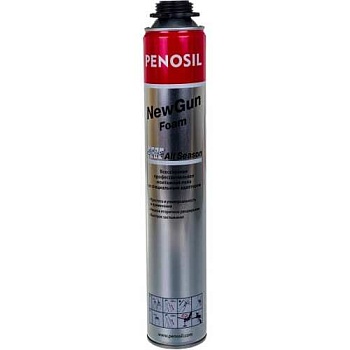 Пена монтажная Penosil NewGun Foam All Season, всесезонная, 750 мл