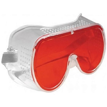 Очки защиные красные