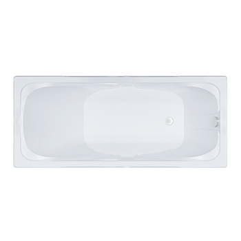 Ванна акриловая Стандарт 160 Экстра с экраном,сифоном