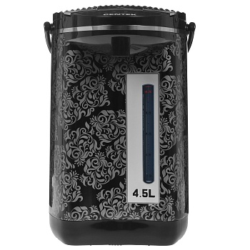 Термопот Centek CT-0085 DIAMOND 4.5л, 850Вт, LED-подсветка, большое окно, 2 способа подачи воды