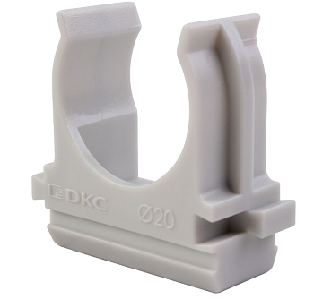 Держатель для труб (клипса) d20мм с защелкой DKC 51020