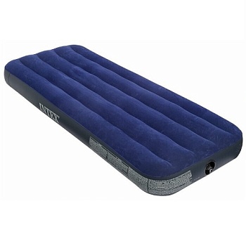 Кровать флок Classic Downy, 76x191x22см, синий, 68950