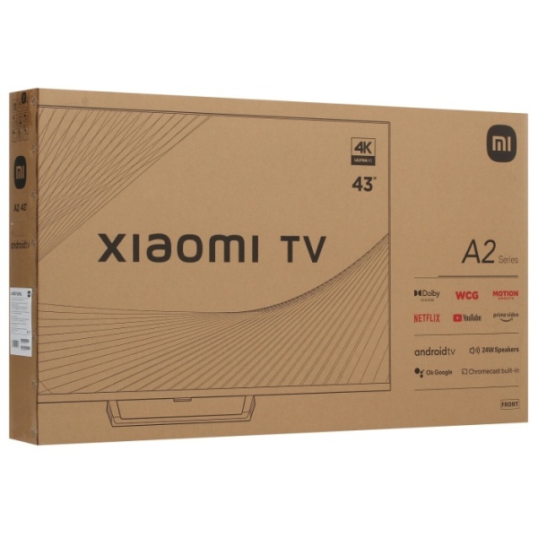 5. Телевизор LED XIAOMI MI TV A2 4R ULTRA HD43 (L43M7-EARU) SMART TV