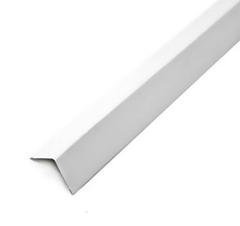 Уголок стальной 19х24 белый L-3.0м