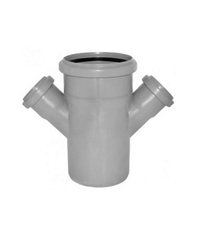 Крестовина ПНД 110/50/50 *45